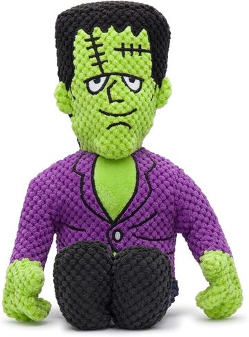 fabdog Floppies Plush Dog Toy - Cute & Durable Squeaky Dog Toys - Best Squeak Toy for Puppies and All Breeds | Ideal Pet Gift| Small Stegosaurus in Kuwait