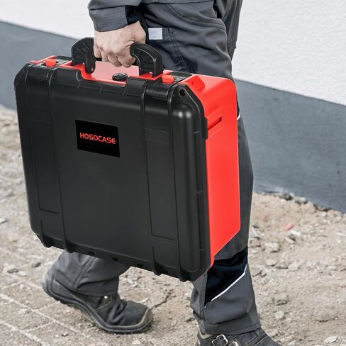 حالة تخزين البطارية لـ Milwaukee M18: منظم الحالات الصلبة المقاومة للماء مع 9 مقسم لـ MILWAUKEE M18/M12 TOOL BATTERY حزمة 18V/12V 1.5/2.0/3.0/4.0/5.0/6.0/6.5/8.0/9.0AH (حالة فقط) in Saudi Arabia