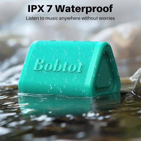 Bobtot Portable Bluetooth Speaker 5W, IPX7, Red in Kuwait