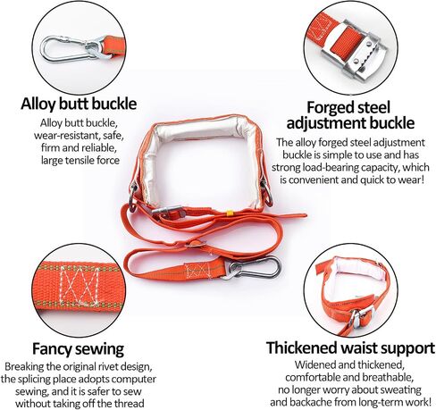 Tree Climbing Spikes,Tree Climbing Gear,Tree Climbing Kit Suitable for Climbing Trees, Picking Fruits,etc in Saudi Arabia