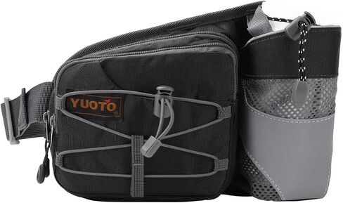 Waist Pack with Water Bottle Holder for Running Walking Hiking Fanny Pack Hydration Belt in Saudi Arabia