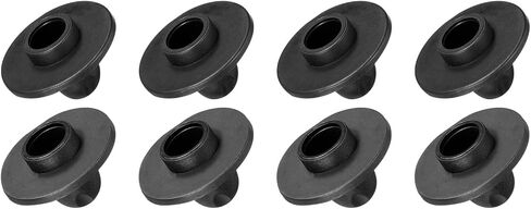 YOKIVE 8 Pcs Camping Chair Foot, Detachable Non-Slip Stool Feet Replacement Accessories, Great for Hiking Picnic Fishing Outdoor (Black, 15,16mm) in Saudi Arabia