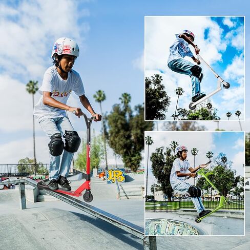 VOKUL Pro Scooters for Teens Stunt Scooter for Kids 6 Years and Up Trick Scooters for BMX Entry Level(New-Yellow) in Kuwait