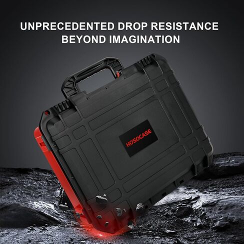 Case for Milwaukee M12 M18 Battery: Waterproof Battery Hard Carrying Storage Case with 9 Dividers for Milwaukee M18/M12 Tool Battery 1.5/2.0/3.0/4.0/5.0/6.0/6.5/8.0/9.0/12.0-Ah/Charger (Case Only) in Saudi Arabia