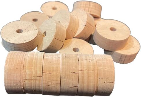 Rod Building Cork Rings for Custom Grip Making Pack of 25 in Saudi Arabia