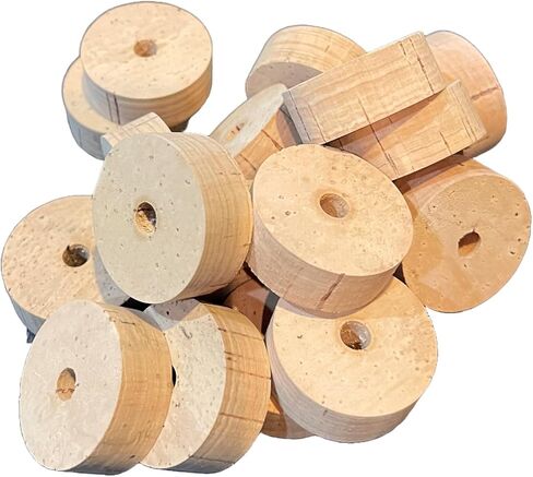 Rod Building Cork Rings for Custom Grip Making Pack of 25 in Saudi Arabia