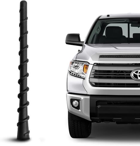 Antenna Compatible for Jeep Wrangler Accessories, for Gladiator JK JL Rubicon Willys Sport 4xe Sahara Mojave 2007-2026, 7" Rubber Antenna Replacement for Reception in Kuwait