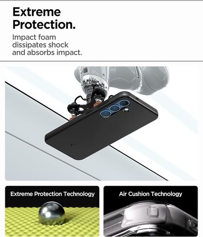 Spigen Thin Fit MagFit Designed for Galaxy S25 Ultra Case [Qi2 Certified/Magnet for Galaxy] (2025) - Black in Saudi Arabia