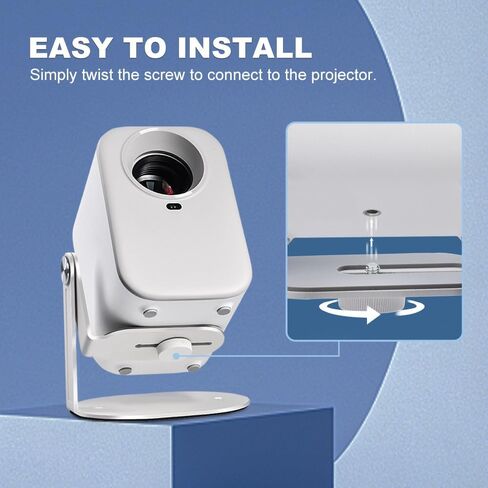 Projector Stand Table, Desktop Foldable Stand, Projector Ceiling Mount, Easy Setup with 180-Degree Adjustment, Compatible w HAPPRUN, TMY, PANSEBA, AuKing, YABER, ONOAYO, Aurzen D1 and More in Saudi Arabia