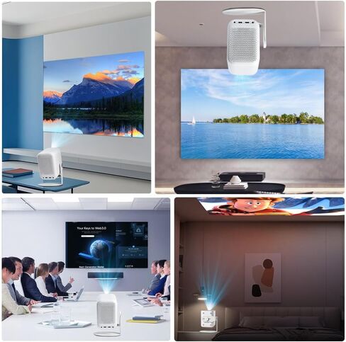 Projector Stand Table, Desktop Foldable Stand, Projector Ceiling Mount, Easy Setup with 180-Degree Adjustment, Compatible w HAPPRUN, TMY, PANSEBA, AuKing, YABER, ONOAYO, Aurzen D1 and More in Saudi Arabia