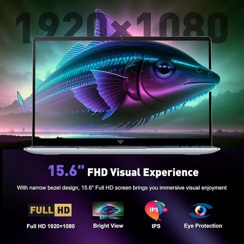 Gaming Laptop, 2024 Laptop Computer with Intel Quad-Core Processor(Up to 3.6GHz), 16GB DDR4 512GB SSD, Windows 11 Laptop, 15.6" IPS 1080P, Metal Shell, USB3.2, Long Battery Life in Saudi Arabia