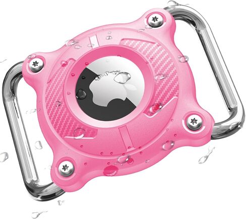 حامل طوق الكلب Airtag | Airtag Dog Collar مقاوم للماء - حامل جوي للياقة الكلب - حامل الكلب Airtag مع حلقة معدنية قابلة للإزالة ، Width 3 سم/ سميكة. in Kuwait