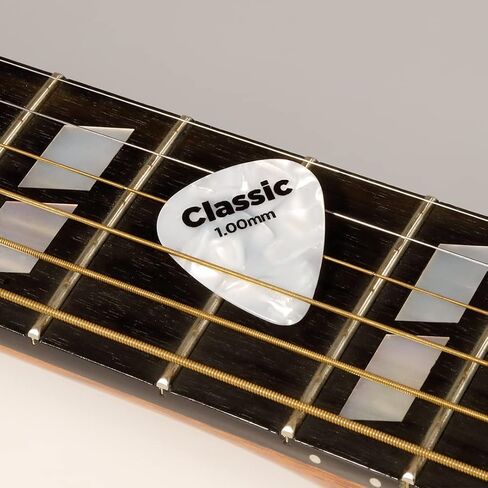 D'Addario Celluloid Guitar Picks - Guitar Accessories - Guitar Picks for Acoustic Guitar, Electric Guitar, Bass Guitar - Natural Feel, Warm Tone - Red, Extra Heavy 1.25mm Heavy, 25-pack in Kuwait