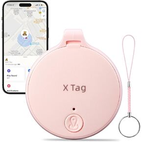 Air Tags-4 Pack Item Finder for Apple Find My (iOS only) APP Tracker Tag, Used Together with Item Finder Tracker, Track Your Luggage, Keys, Backpack, Purse, Pets and More (Not for Android)