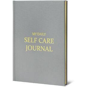 5 Minute Gratitude Journal for Adults: Daily Mindfulness & Positivity Prompts with Self Reflection - Happiness Tracker, Self Care Guided Journal for Women & Men, Grey