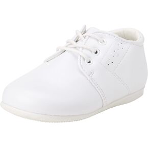 Josmo Baby Boys’ Dress Shoes – Casual Leatherette Derby Walking Shoes (Infant/Toddler)