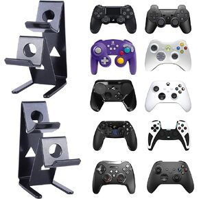 Controller Holder – 2 Tier, Controller Stand, Game Controller Holder for Series X S, 2, PS5, PS3, Switch Pro and Almost All Controller - 2 Pack