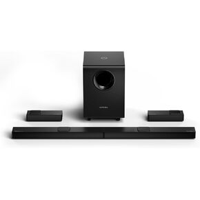 ULTIMEA 7.1.4 Sound Bar with Dolby Atmos, 740W Surround Sound System for TV with Adjustable 8" Wireless Subwoofer, 2 Wireless Rear Speakers, Sound Bar for Smart TV, Home Theater Sound System, Nova S90