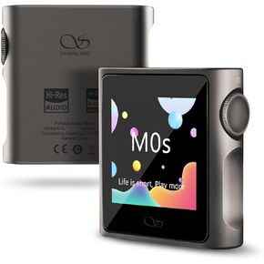 SHANLING M0s MP3 Player with Bluetooth Hi-Fi Lossless Sound Music Player Portable Digital Audio Player DAP Player 1.54" HD Touch Lasts 10 Hours (Without SD Card)