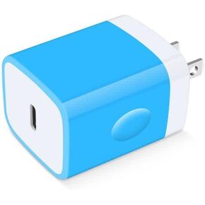 USB C Box,GiGreen 20W Fast Wall Charger Plug Power Adapter for Samsung Galaxy S24 Ultra/A15 5G/A14/A54/A13/S23/A53/A23/Z Fold 5/S21FE/A03s/A24/S22,iPhone 15 Pro Max/14/13/12/SE/11/8/X,Pixel 8 Pro/7a/6