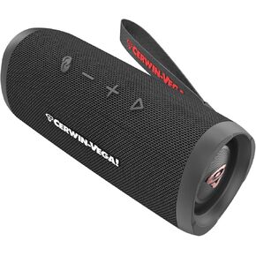 CERWIN-VEGA! Vega Mini Portable Bluetooth Speaker, VMGRY Powerful Bass, Portable Wireless Speaker for Travel, Home, and Outdoor Use – Gray - in Kuwait