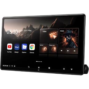 15.6 بوصة 4K Android Car TV Monitor لنظام الترفيه الخلفي للمقعد الخلفي ، دعم الشاشة اللمسة للهاتف اللاسلكي ، مع WiFi/Bluetooth/HDMI/USB/Video Player 2G+32G (2pcs)
