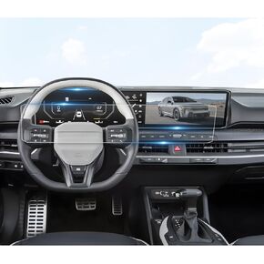 BIBIBO for 2023 2024 Kia K5 Screen Protector for 2021 2022 2023 2024 Kia K5 DL3 (GT-Line/EX/GT) 10.25 Inch Infotainment Display 2022 2023 2024 K5 Color Radio Screen Protector, 2023 2024 Kia K5 Accessories for Kia K5 2022 2023 HD Screen Protector,9H Scratc