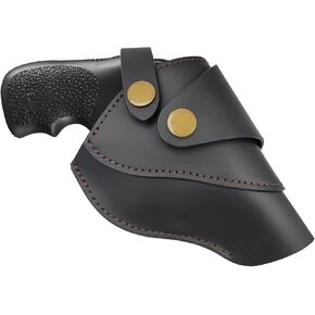 OWB Cross Draw Driving Holster for 38 Special Revolvers 2" Barrel - Fits S&W Bodyguard - Taurus 856 605 - Ruger SP101, LCR - Charter Arms - J Frame, 38 Special Holsters
