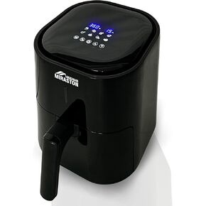 4.5QT Dials Air Fryer, Auto Shut-off, Shake Reminder, Class Black Air Fryers for Small Place, Easy Cooking for Breakfast, Dinner, Snacks, Nonstick Basket, Dishwasher Safe, Fit for 2-4 People