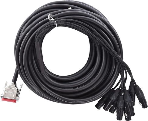 Mogami Gold DB25-XLRF-25 Analog Recorder Cable, 8 Channel, DB25 to XLR-Female, 25 ft. in Saudi Arabia