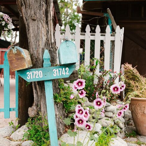 8 Sheets Letter Number Stickers, 2 Inch Vinyl Alphabet Stickers, Self-Adhesive Punctuation Letters Number Stickers for Mailbox, Scrapbooking, Decoration, Craft, Arts, DIY, Decor-Silver in Kuwait