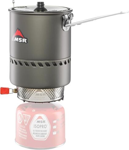 MSR Reactor Windproof Camping and Backpacking Stove System, 1.0L, 2024 Version in Saudi Arabia