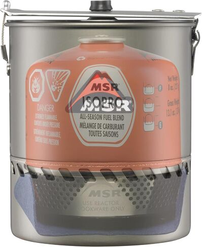 MSR Reactor Windproof Camping and Backpacking Stove System, 1.0L, 2024 Version in Saudi Arabia