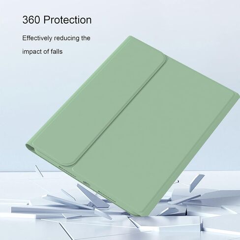 Keyboard Case for iPad Pro 13 Inch (M4) 2024 [Magnetic Detachable Wireless Keyboard][Support 3 System] Flip Stand Case with Pencil Holder for iPad 13" Pro 2024 (M4), Blue in Saudi Arabia