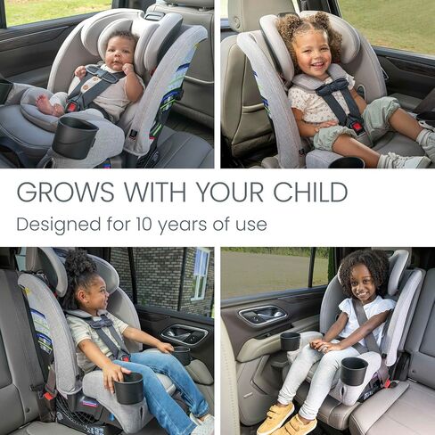 Britax One4Life Convertible Car Seat, 10 Years of Use from 5 to 120 Pounds, Converts from Rear-Facing Infant Car Seat to Forward-Facing Booster Seat, Performance Fabric, Cool N Dry Moonstone in Kuwait