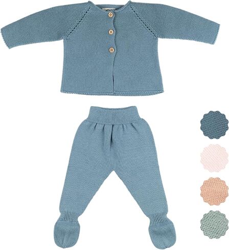 Newborn Girl Boy Clothes, 100% Organic Cotton, Knitted, Seamless, Soft and Breathable Baby Clothing in Kuwait