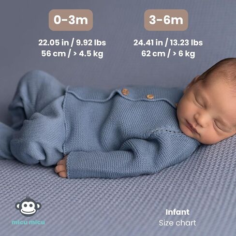 Newborn Girl Boy Clothes, 100% Organic Cotton, Knitted, Seamless, Soft and Breathable Baby Clothing in Kuwait