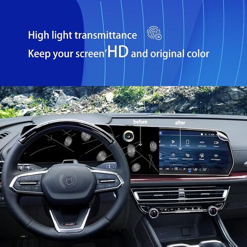 2pcs 2025 2024 Buick Envista Encore GX Screen Protector for 2025 2024 Buick Envista Encore GX ST Avenir Preferred 11Inch Navigation 8Inch Instrument Cluster Plastic Screen Protector in Saudi Arabia
