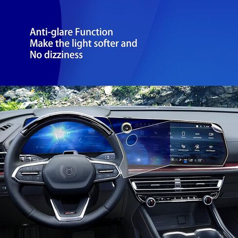 2pcs 2025 2024 Buick Envista Encore GX Screen Protector for 2025 2024 Buick Envista Encore GX ST Avenir Preferred 11Inch Navigation 8Inch Instrument Cluster Plastic Screen Protector in Saudi Arabia