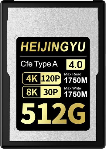 512GB CFexpress Type A Memory Card, Up to 800MB/s Read Speed and 780MB/s Write Speed for 4K 120P, 8K 30P Recording for Alpha & FX Cameras in Saudi Arabia