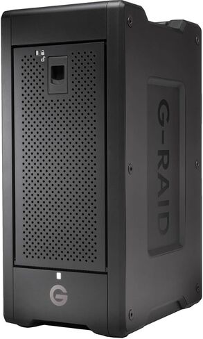 SanDisk Professional 48TB G-RAID Shuttle 8 - Transportable Enterprise-Class 8-Bay External Hard Drive, Thunderbolt 3 and USB-C, Hardware RAID, Up to 1900MB/s Read - SDPH48H-048T-NBAAB in Saudi Arabia