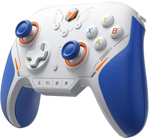 BIGBIG WON BLITZ 2 Pro PC Video Game Controller, TMR Electromagnetic Joystick,2000Hz Wireless Polling Rate,1000Hz Gyroscope,16 Mechanical Buttons,PC+Mobile APP Gamepads for FPS Games-Gray in Saudi Arabia