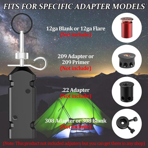 Perimeter Trip Alarm, 12 Gauge Camping Trip Wire Alarm Device for Camping and Property Safety, Early Warning Security System, Camping Safety Trip Alarm for Bear Deterrent with Trip Wire in Saudi Arabia