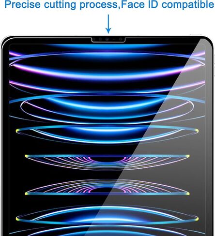 Ailun 2Pack واقي شاشة لجهاز iPad Pro 10.5 2017 iPad Air 3 2019 10.5 بوصة من الزجاج المقسى 9H صلابة Apple Pencil متوافق مع حافظة فائقة الوضوح مضادة للخدش in Kuwait