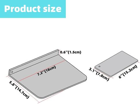 مراقبة الصلب لوحة تعزيز اللوحة ， لوحة تعزيز الذراع الشاشة للأطوال الهشة ، مراقبة لوحة التعزيز تناسب معظم شاشة تثبيت المشبك C (أسود) (أسود 1) in Kuwait