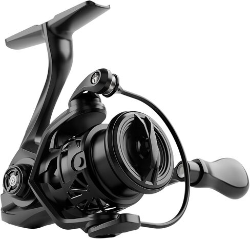 TEBEN Ultralight Spinning Reel 5.2:1 Gear Ratio Freshwater Saltwater Surf Fishing Reels,Max Drag 11lbs 500-1000 CNC Aluminum Spool Perfect for Ice Fish Reel in Saudi Arabia