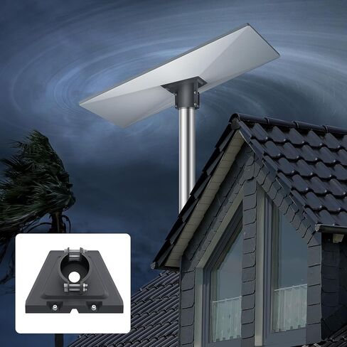 Starlink Gen 3 Pipe Adapter, Stouchi [Upgraded Version] Starlink Gen 3 Mount Kit, High Load-Bearing Capacity and Stability for Starlink Gen 3 Standard Dish-White in Saudi Arabia