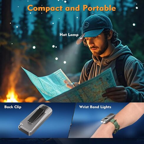VTIGER K1 Keychain Flashlights, 800 Lumens Portable Flat Little Light,USB Rechargeable Mini Pocket EDC Flashlight with Clip,Compact LED Keyring Lights with Magnet for Everyday Carry,Camping,Emergency in Saudi Arabia