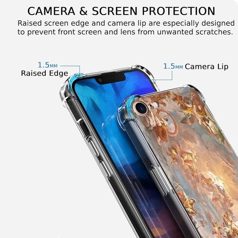 قضية iPhone SE 2nd/SE 3 ، iPhone 7/8 مع تصميم اقتباسات المسيحية ، نمط آية يسوع الله الكتاب المقدس ، حالة الوفير الناعمة الواضحة ، 4.7 "(كريستيان ، 7) in Kuwait
