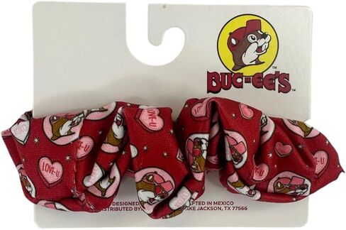 Buc-ee's Hair Scrunchies - Bows - Headbands - Suitable for All Hair Types - Pain-Free Hair Accessories (Scrunchie, NYE 2024) in Saudi Arabia